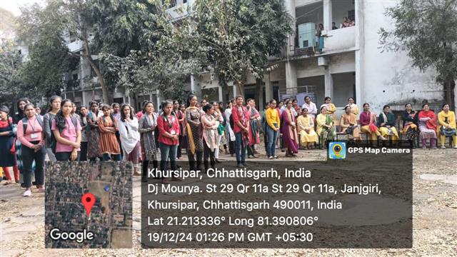 छत्तीसगढ़ सुशासन पर नुक्कड़ नाटक